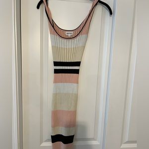 Brooklyn Knit multi color midi dress